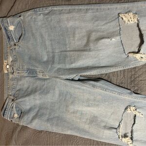 Abercrombie and Fitch The 90s Straight Ultra High Rise Curve Love Jean